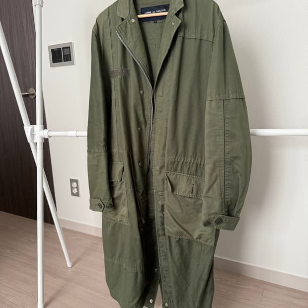 꼼데가르송 옴므 피쉬테일 코트