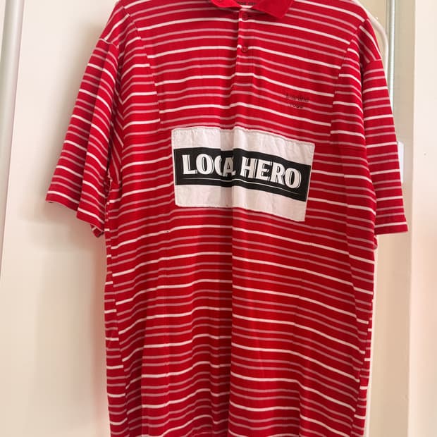 Martine Rose(마틴로즈) 스트라이프폴로 pk