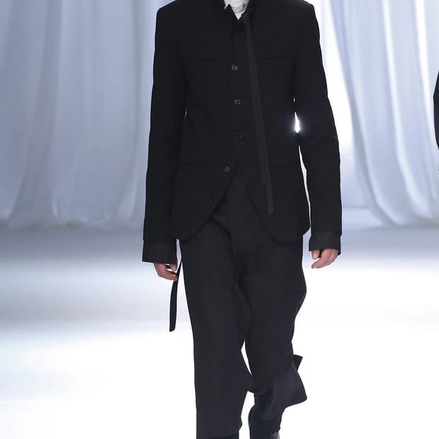 2013AW 런웨이 리본 테일러드 자켓