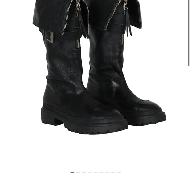보헤미안서울 폴디드 벨트 부츠 FOLDED BELT LONG BOOTS