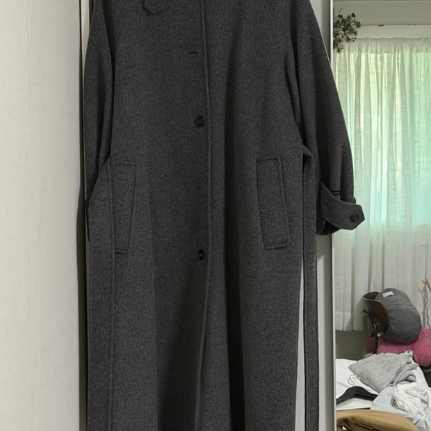 슬로우앤드 세인트 핸드메이드 코트 차콜