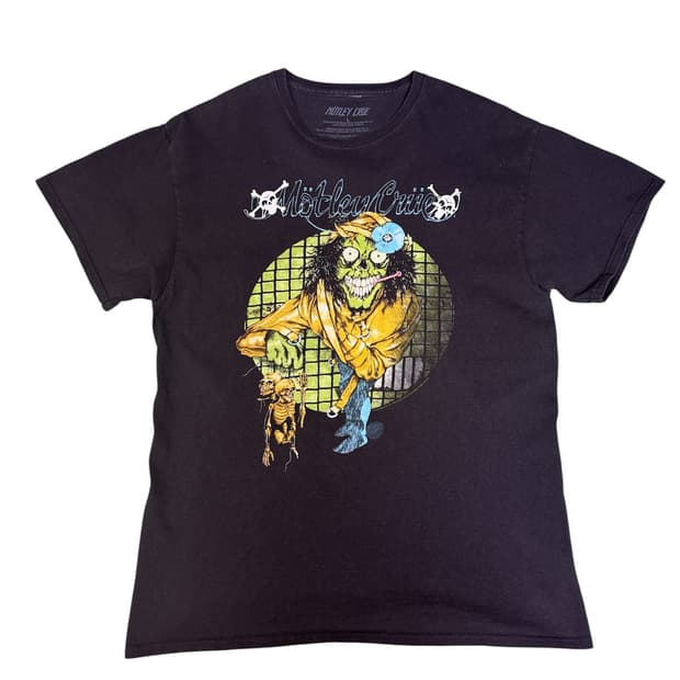 빈티지 머틀리크루 DR FEELGOOD 그래픽 티셔츠 L