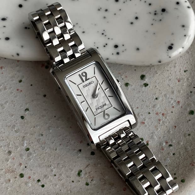 Seiko 세이코 exceline 엑셀린 스퀘어 쿼츠