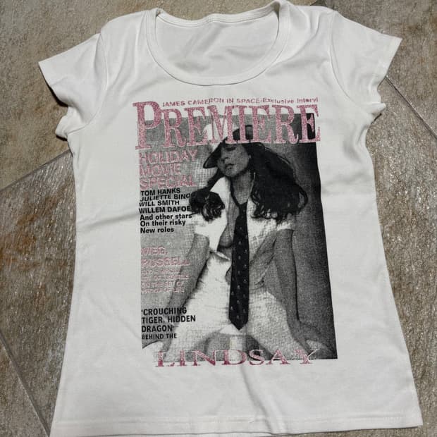 갸루 빈티지 반팔티