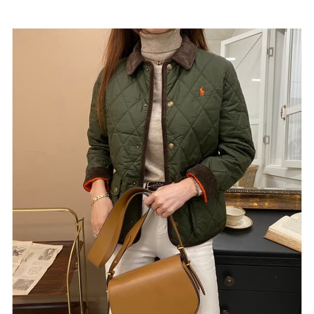 폴로랄프로렌 퀼팅쟈켓