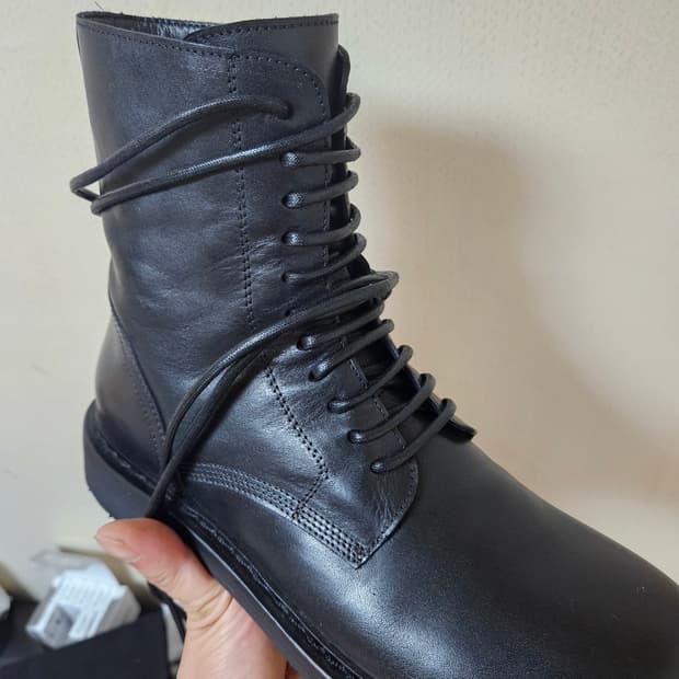 앤 드뮐 미스터 블랙 로우 대니 앵클 부츠 사이즈 교환글