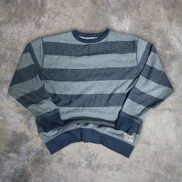 vintage gap striped thermal