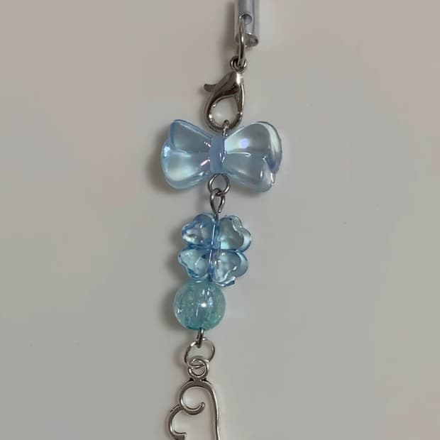 🩵lucky skyblue🩵 | 핸드메이드 수제 키링