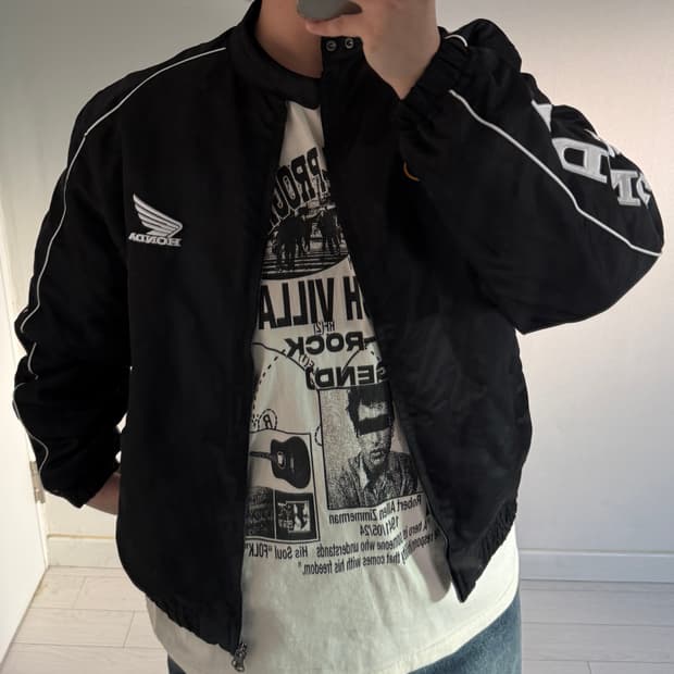 플리마켓🔥 혼다 레이싱 블루종 블랙