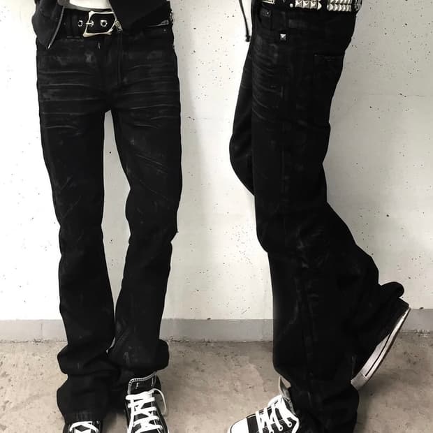 Witness valley straight coating denim