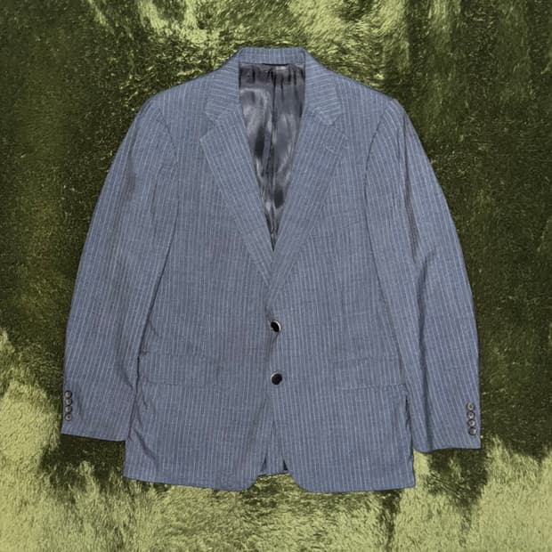 챕스 랄프로렌 테일러 메이드 MADE IN USA 스트라이프 블레이저