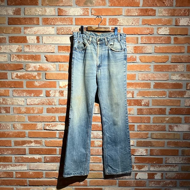 80s USA 빈티지 리바이스 517 부츠컷 데님 팬츠