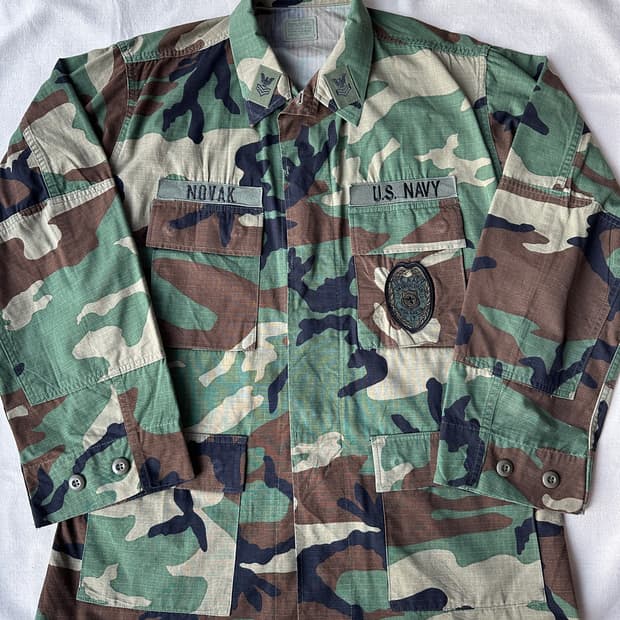 미군 우드랜드 BDU 자켓 M/R (100)