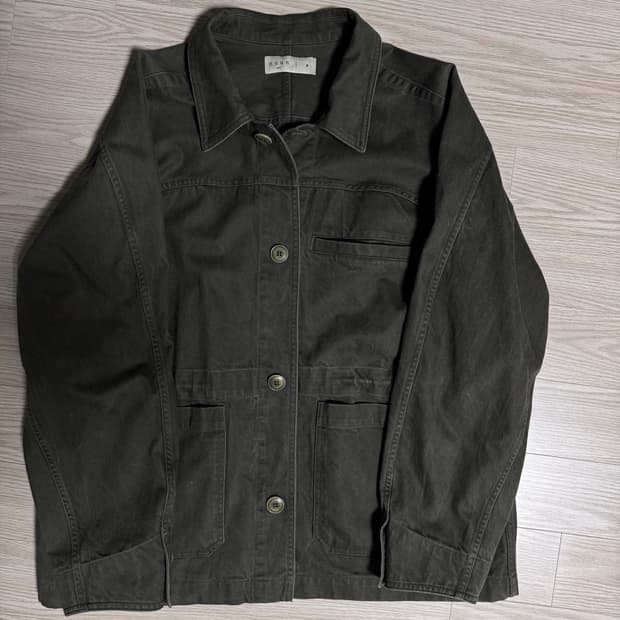 노운 faded chore jacket 카키 2사이즈
