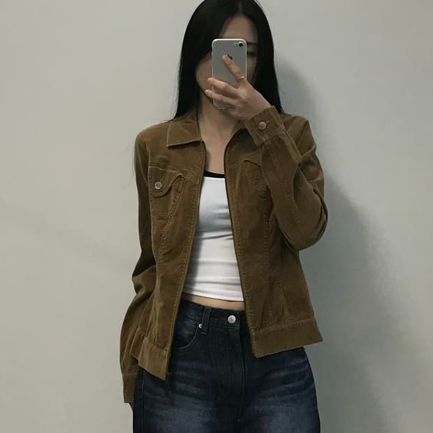 Vintage 빈티지 스웨이드 트러커 자켓