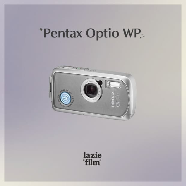 레어✧･ﾟPentax Optio WP 펜탁스 옵티오 디카 카메라