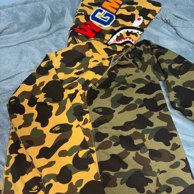 Bape 1st Camo 후드집업
