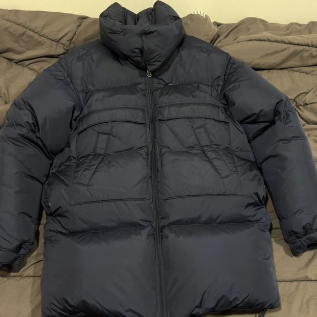 아크네 스튜디오 서플러스 패딩 48 국문탭 네이비