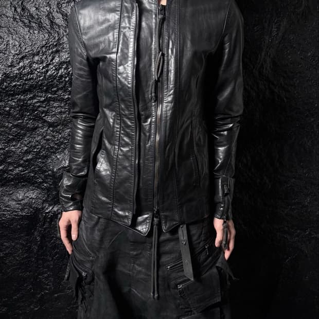 Leon Louis Anatomical Leather Jacket