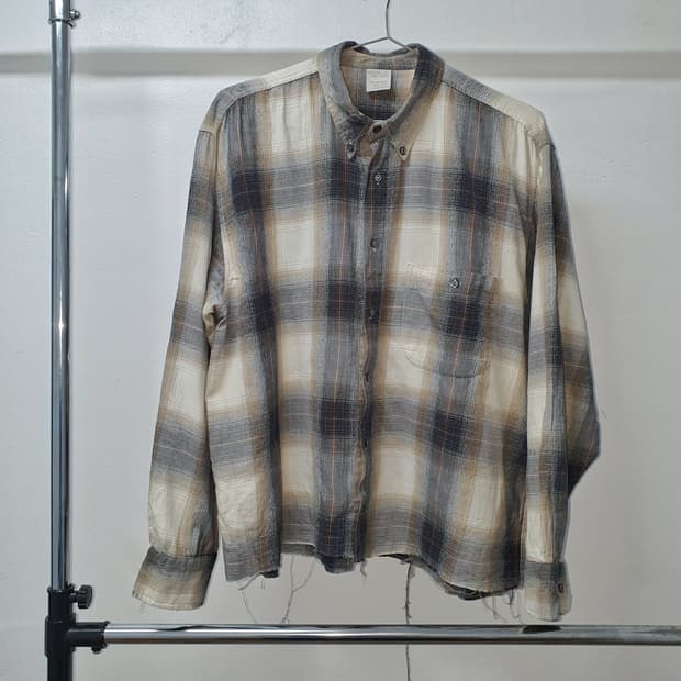 90s DAMAGE CHECK SHIRT