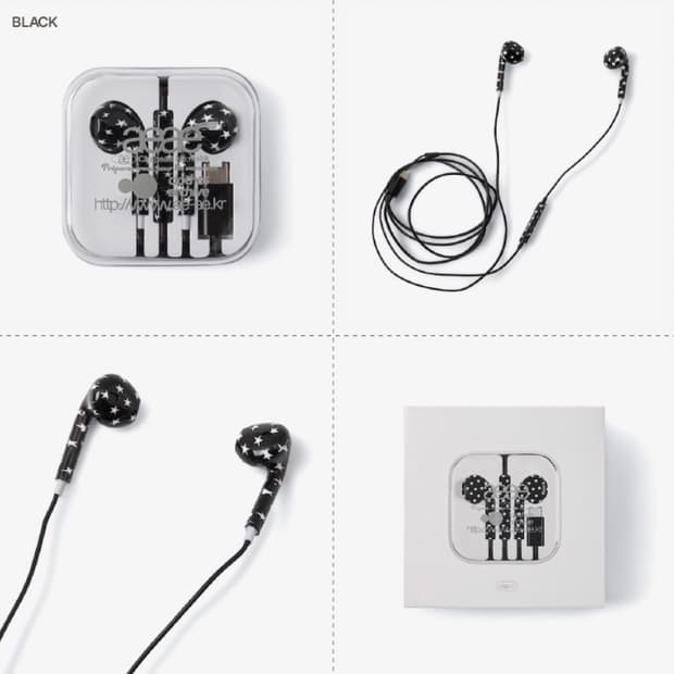 aeae 커스텀 이어폰 블랙 (USB-C)