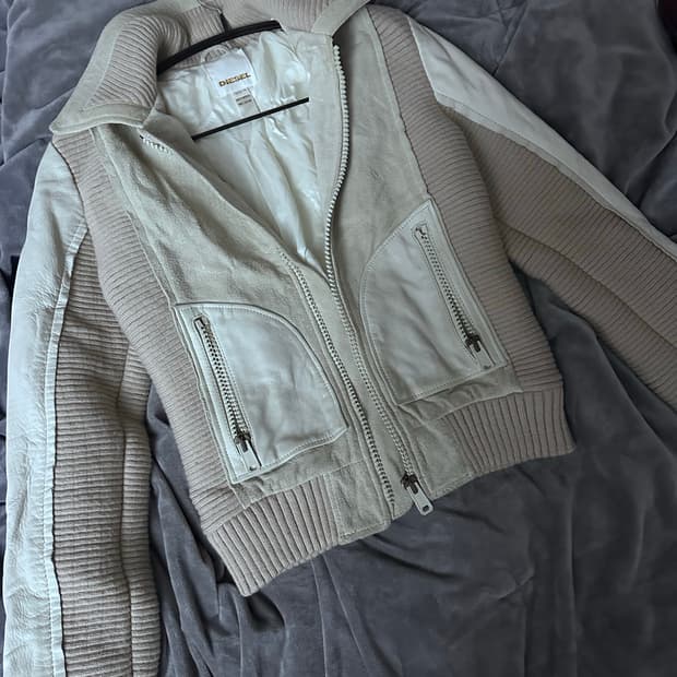 [Archive] DIESEL Calfskin Suede Leather 