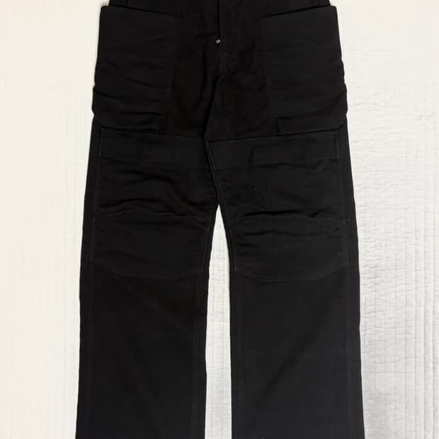 (미착용새상품) 릭오웬스 스테판 카고팬츠 블랙 32사이즈