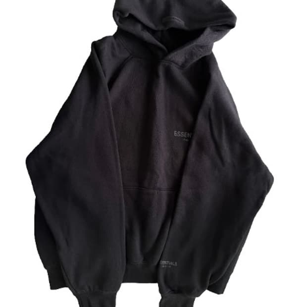 피오갓 에센셜 후드 블랙 