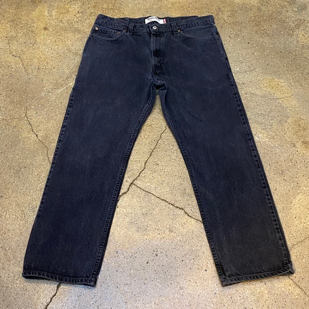 미국 빈티지 리바이스 505 블랙진 청바지