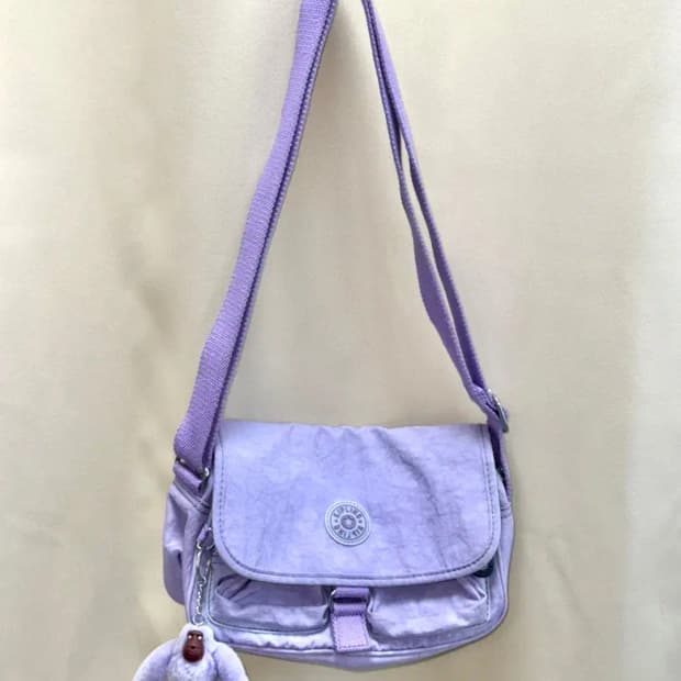 kipling 키플링 연보라 크로스 백 가방