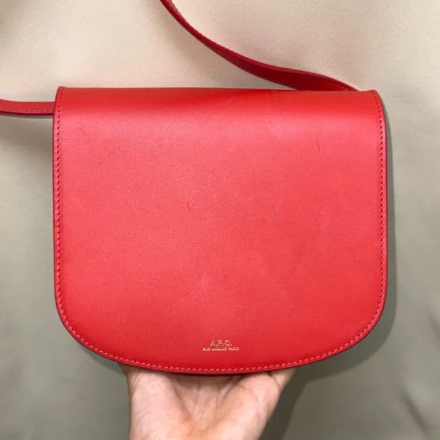A.P.C. 아페쎄 스무스 레더 디나 미니백