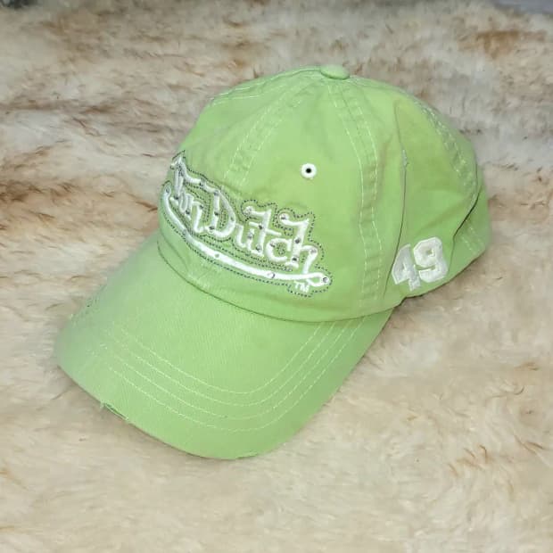 vondutch 본더치 그린 빈티지 캡 모자
