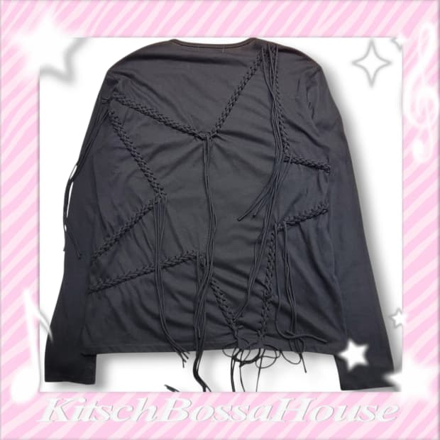 [48] MASU 마수 스타 브레이드 롱 슬리브 티셔츠