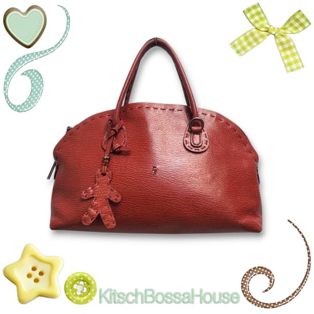 헨리베글린 레드 숄더백