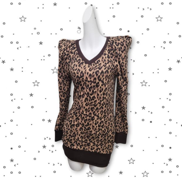 [85] EGOIST 에고이스트 호피 갸루 원피스