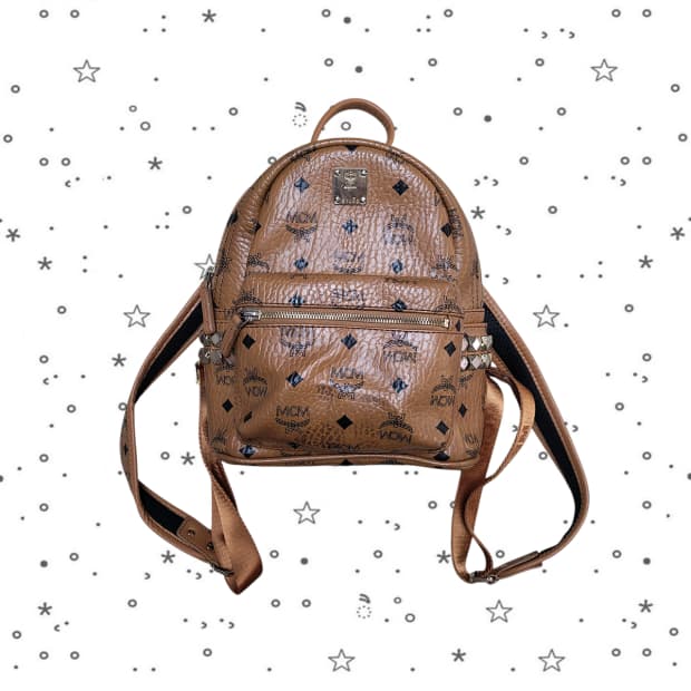 MCM 엠씨엠 스타크 스터즈 비세토스 미니 백팩 가방