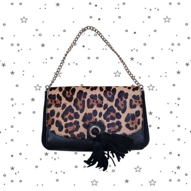 Kate Spade 케이트스페이스 레오파드 체인 숄더백