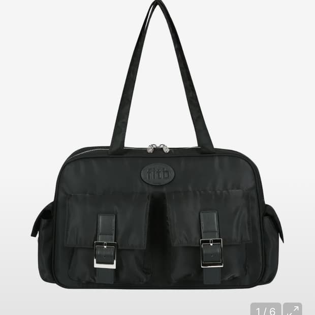 필인더블랭크 PK Shoulder Bag (nylon)(black)
