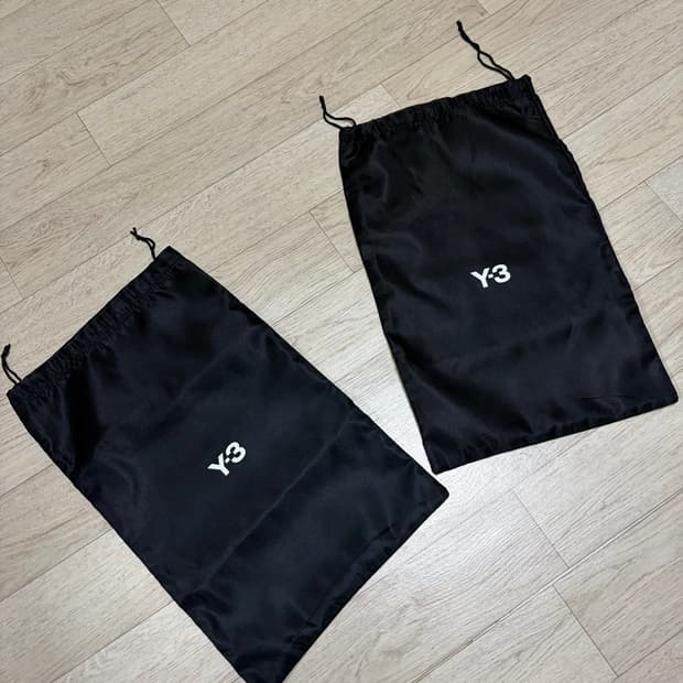 Y-3 신발 더스트백 블랙