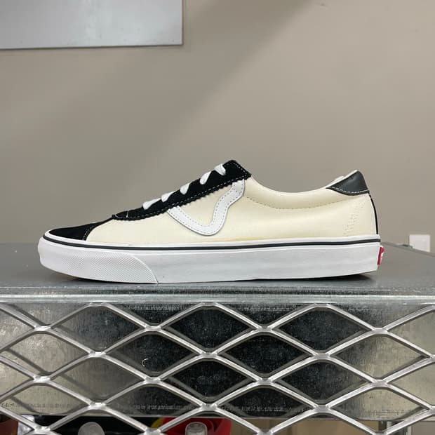 반스 스포츠 스웨이드 블랙 크림 280