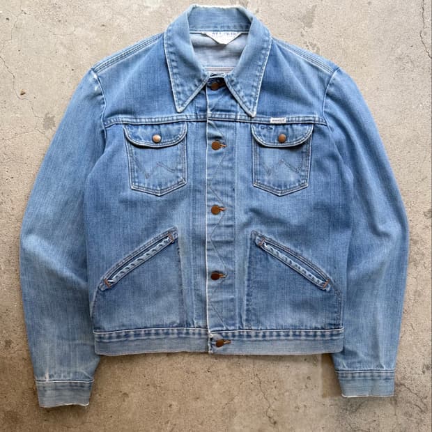 70s-80s Wrangler Denim Trucker Jacket