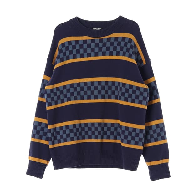 UNALLOYED 어널로이드 니트웨어 스웨터 MAN (XL)