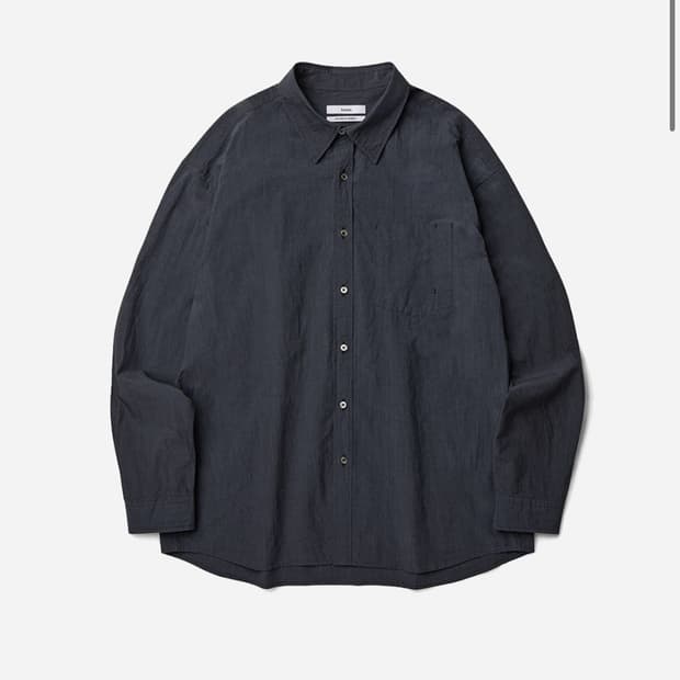 카미아 선드라이 타이프라이터 셔츠 네이비 L