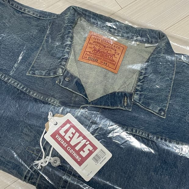 새상품) 리바이스 S506XX 데님 자켓 44사이즈