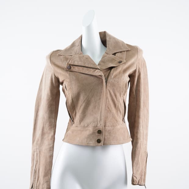 d.i.a 스웨이드 버튼 집업 자켓