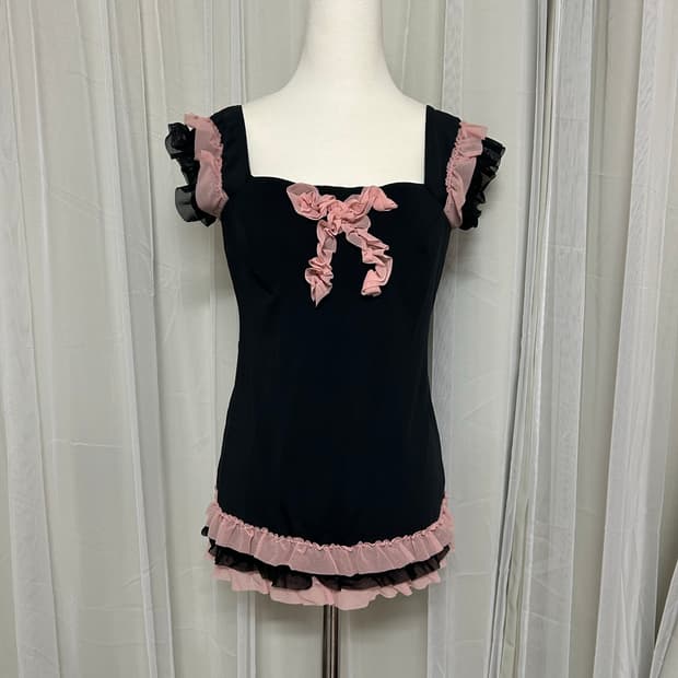 히메갸루 고스로리 핑크 나시슬리브리스