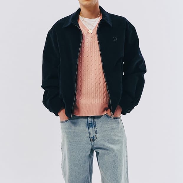 던스트 클래식 블루종 자켓