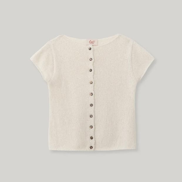 lo61 엘오61 Hei Cap-Sleeve 캡 슬리브 가디건