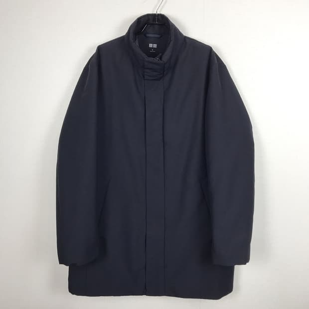 유니클로 덕다운 하프 패딩 코트 남성XL