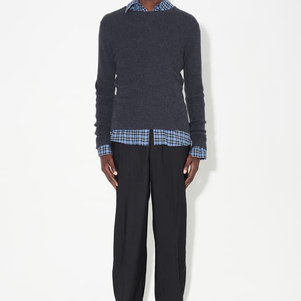 (52) 아워레가시 컴팩트 라운드넥 니트